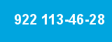 922 113-46-28 922 113-46-28